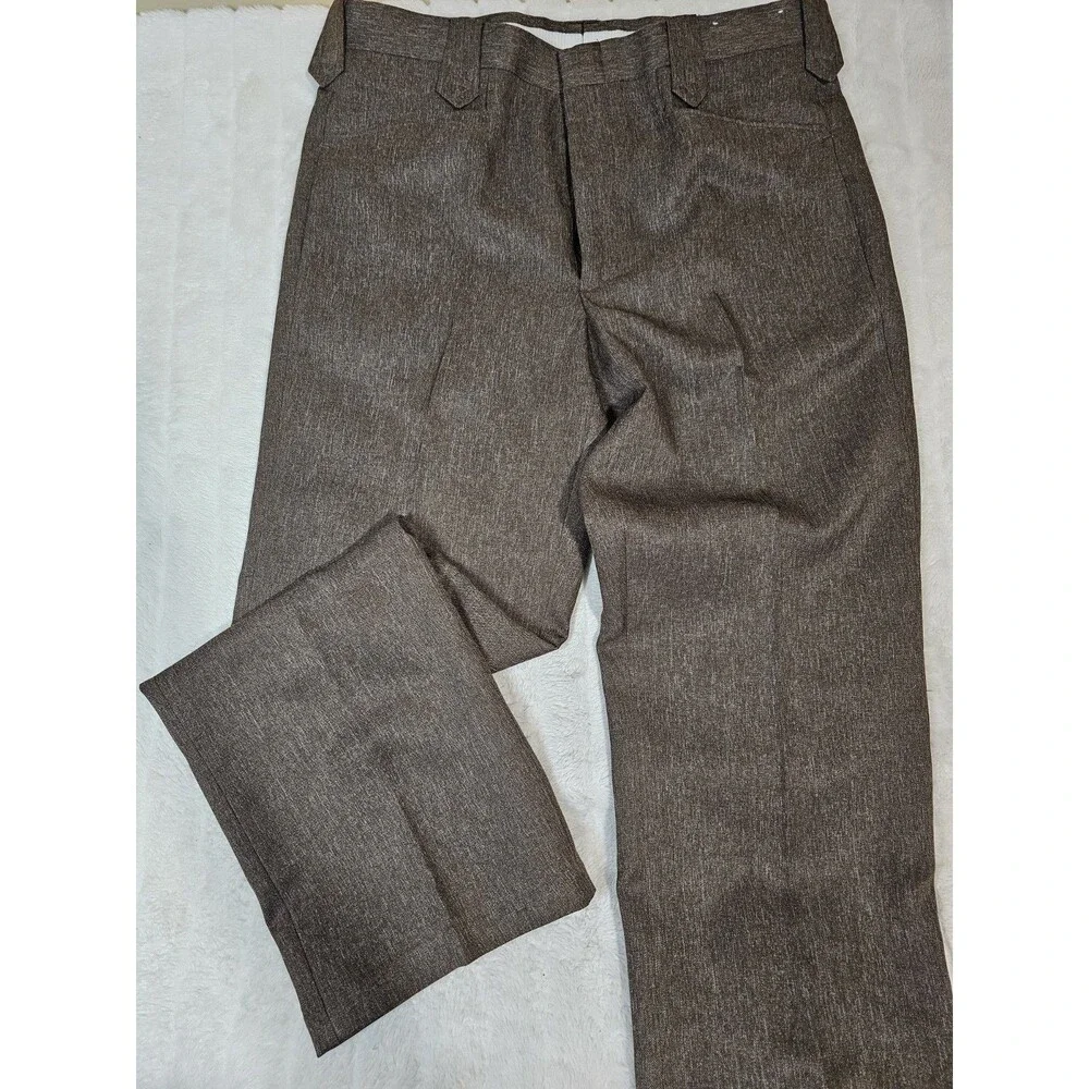 Circle S Western Suit Mens 40 Short 35x30 Brown Tweed Boise Cowboy Rockabilly